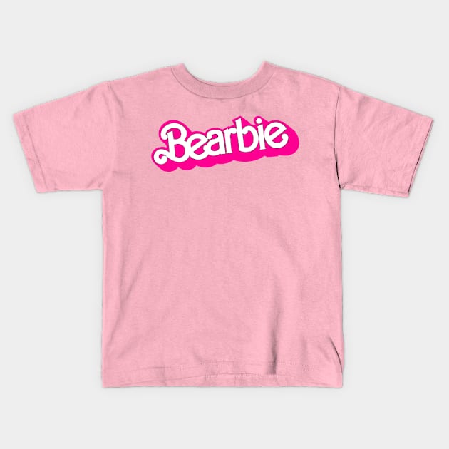 BEARBIE Kids T-Shirt by ART by RAP